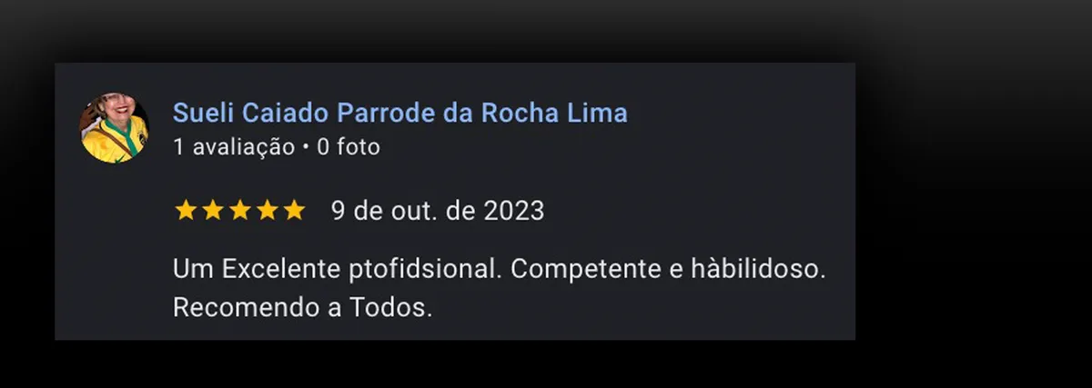 Avaliação de paciente 2