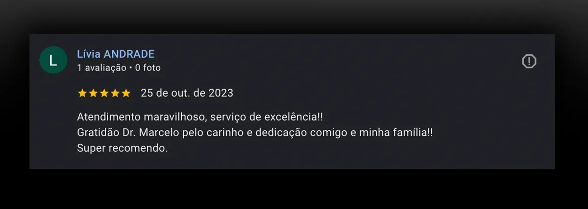 Avaliação de paciente 3