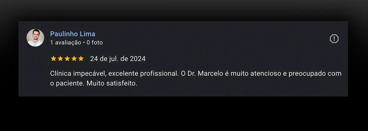 Avaliação de paciente 6